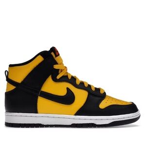 Nike Dunk High Retro “Reverse Goldenrod”